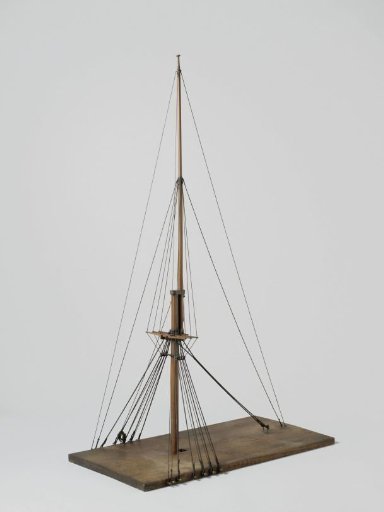 Model of a Stayed Mast