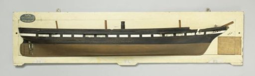 Half Model of a Screw Steamer