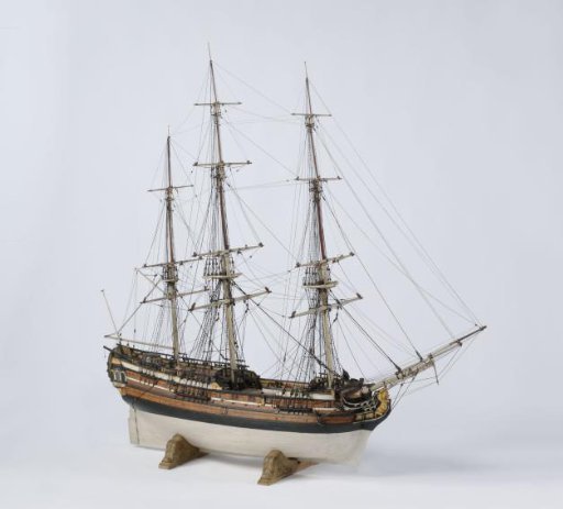 Model of the Slave Ship De Witte Oliphant