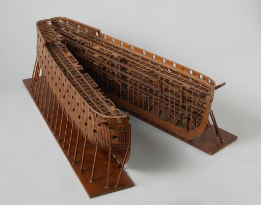 Model of a 74-Gun Ship of the Line