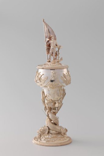 Silver Birthday Cup for Lieutenant Admiral Engelbert Lucas