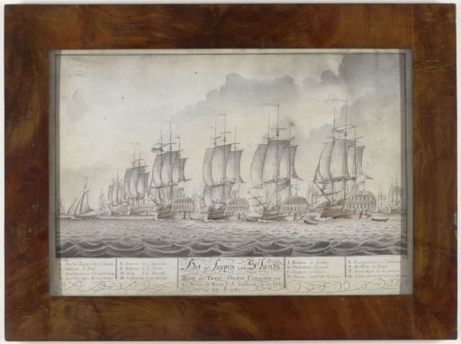The Sailing of the Dutch Fleet from Texel (19 July 1781)