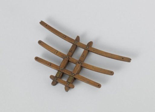 Model of Main Topmast Crosstrees