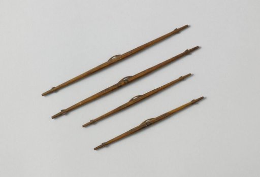 Four Models of Main Skysail Yards