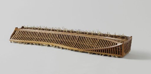 Model of a ship camel