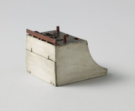 Model of Part of a Composite Ship Camel