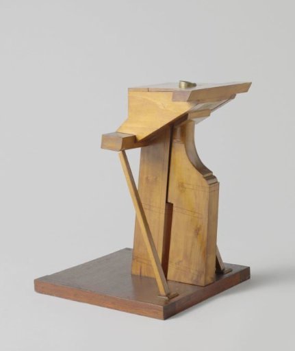 Model of a Round-Headed Rudder for Frigates