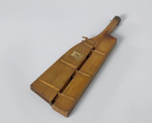 Model of a Rudder for Paddle Steamers