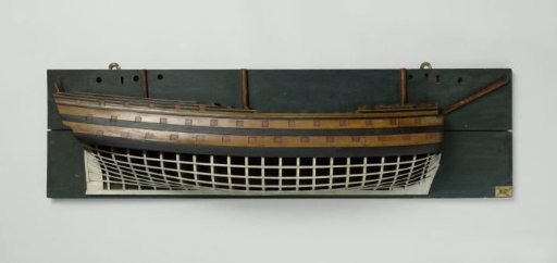 Half Model of a 70-Gun Ship of the Line