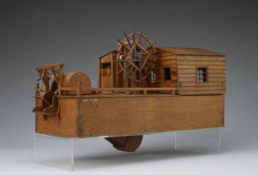 Model of a Dredger
