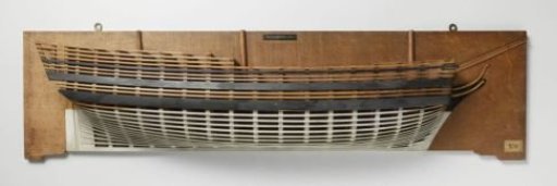 Half Model of an 80-Gun Ship of the Line 'Wreeker'