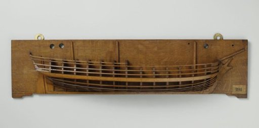 Half Model of a 36-Gun Frigate