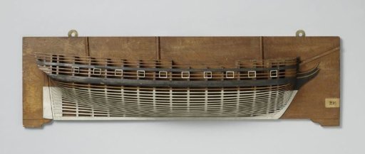 Half Model of a 30-Gun Frigate