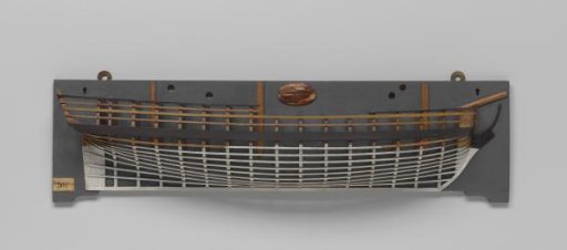 Half Model of a 32-Gun Frigate