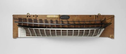 Half Model of a 44-Gun Frigate
