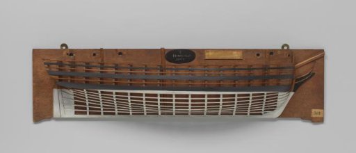 Half Model of a 32-Gun Frigate