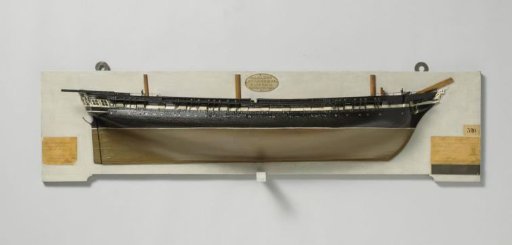 Half Model of a 28-Gun Frigate