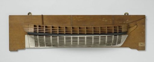 Half Model of an 8-Gun Transport Sloop
