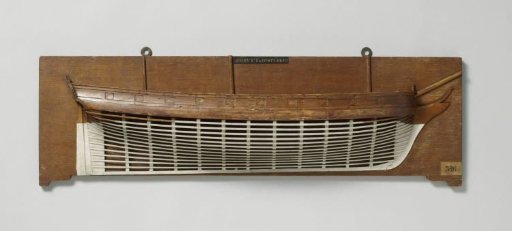 Half Model of a 20-Gun Sloop of War