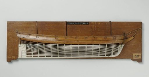 Half Model of a 20-Gun Sloop of War