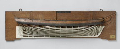 Half Model of a 20-Gun Sloop of War