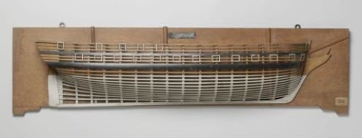 Half Model of a 32-Gun Sloop of War