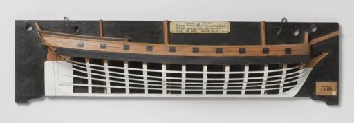 Half Model of a 20-Gun Sloop of War