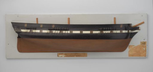 Half Model of a 28-Gun Sloop of War
