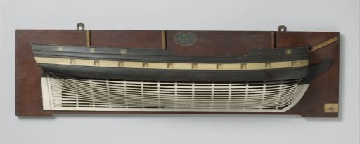 Half Model of a 28-Gun Sloop of War