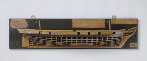 Half Model of a 10-Gun Sloop of War