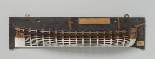Half Model of a 14-Gun Brig