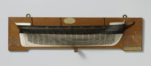 Half Model of a 14-Gun Brig