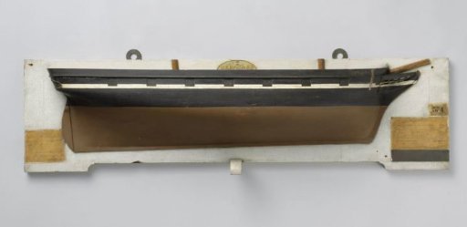 Half Model of a 12-Gun Brig