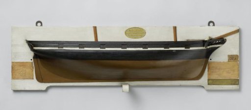 Half Model of a 12-Gun Brig