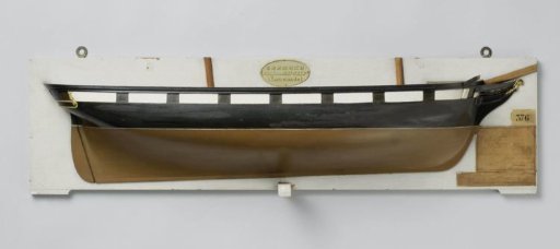 Half Model of a 12-Gun Brig