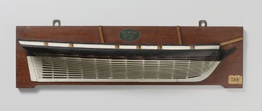 Half Model of a 12-Gun Brig