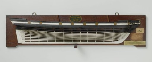 Half Model of a 14-Gun Brig