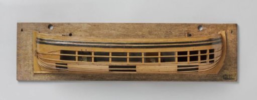 Half Model of a Fireship