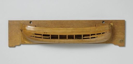 Half Model of a Fireship