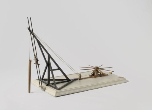 Model of a Pile Driver on a Raft