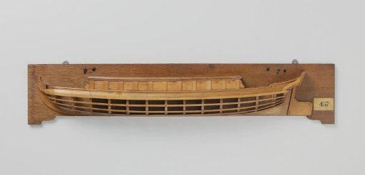 Half Model of a Tow Yacht