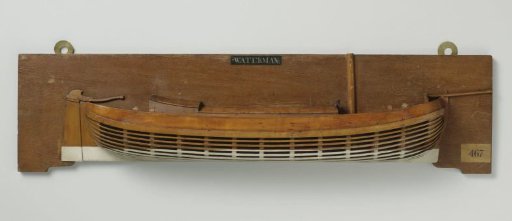 Half Model of a Working Craft