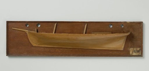 Half Model of a Pilot Vessel