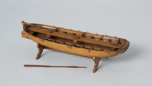 Model of an Oared Gunboat