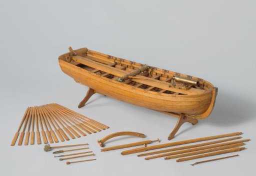 Model of an Armed Longboat
