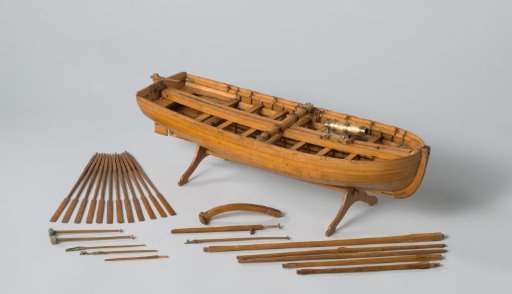 Model of an Armed Longboat