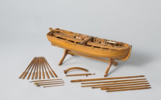 Model of an Armed Longboat