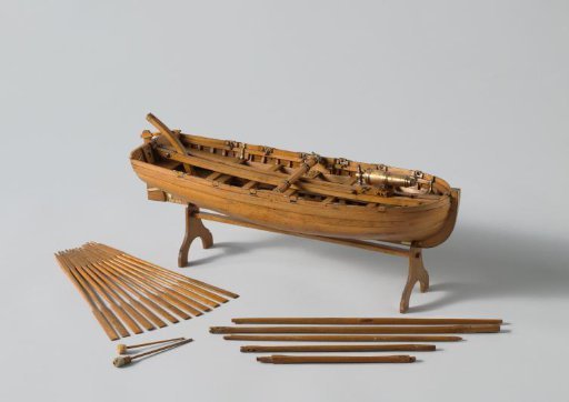 Model of an Armed Longboat