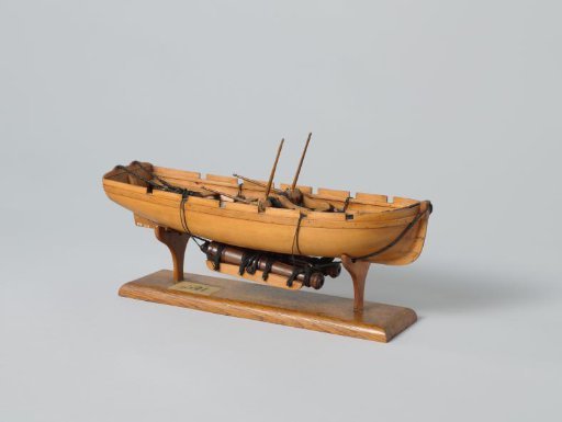 Model of an Armed Longboat