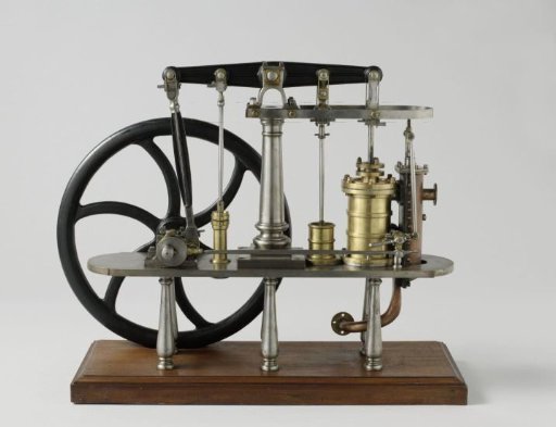 Model of a beam engine